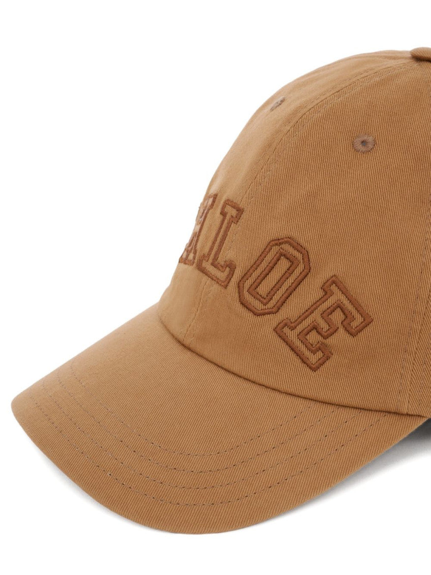 Brown Logo Baseball Hat 2