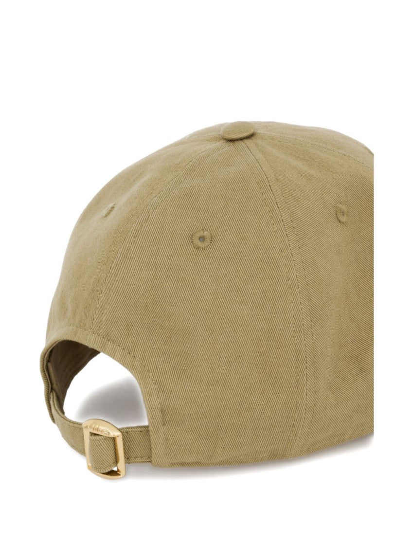 Deep Khaki Logo Baseball Hat 2