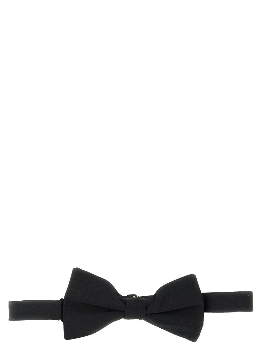 Black Solid Bowties 1