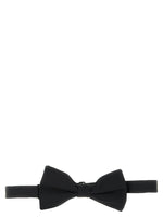 Black Solid Bowties 1