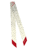 Off-White Little Star Starry Polka Dot Scarves 1