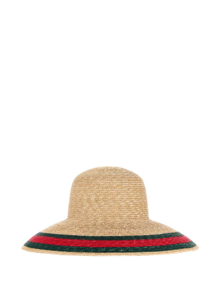 Beige Woven Bucket Hat 3