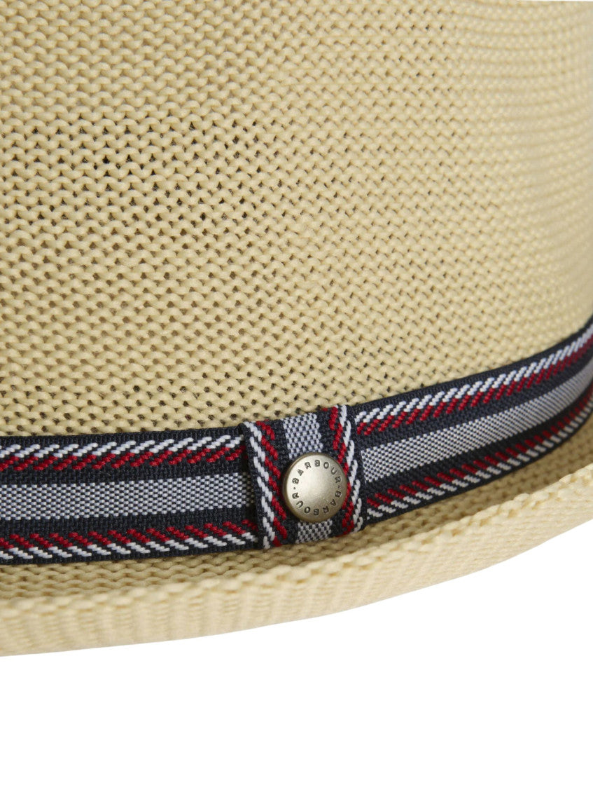 Beige Logo Fedora Hat 3