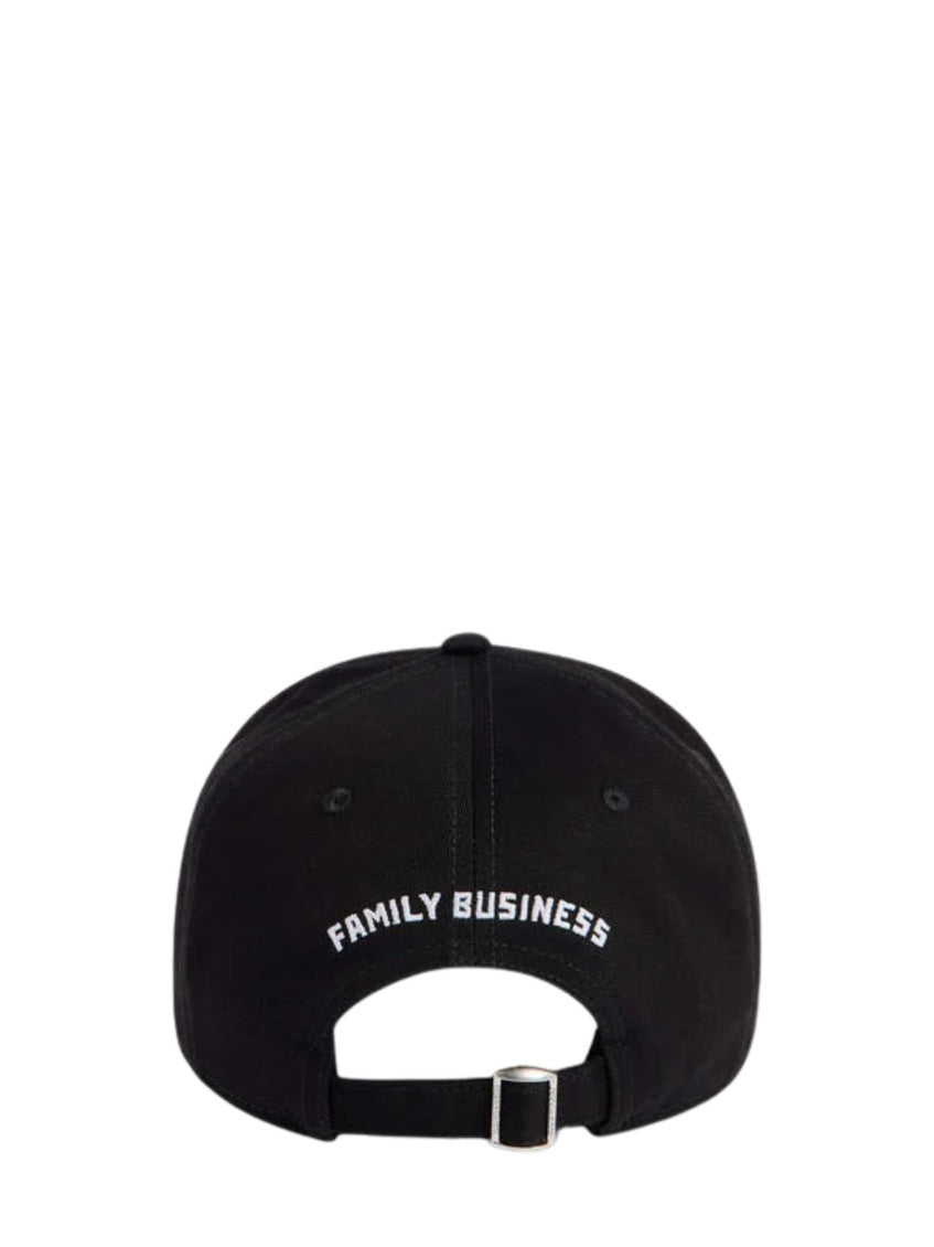 Black Milano Logo Baseball Hat 2