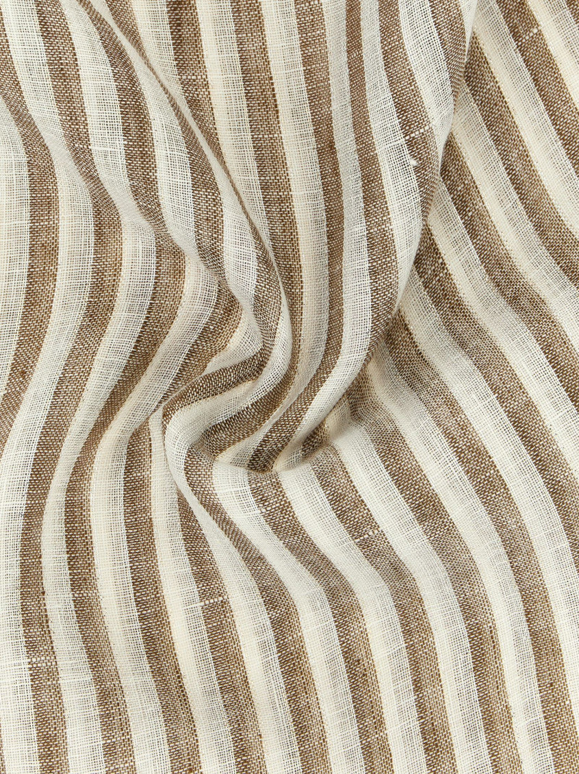 Brown Sparkling Stripes Scarf 3