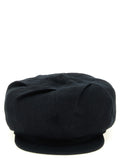Black Tuck Solid Flat Hat 1