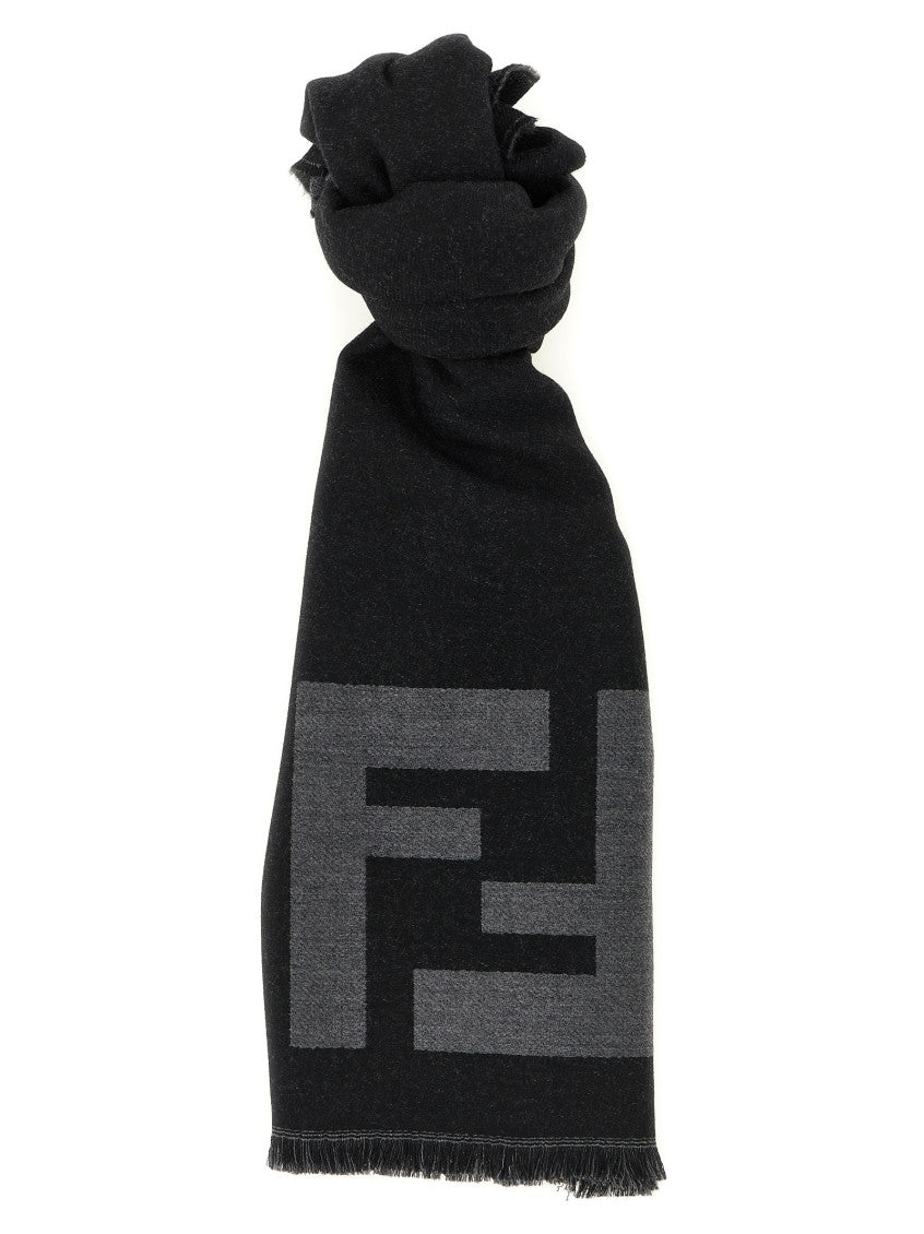 Black Logo  Scarf 1