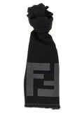Black Logo  Scarf 1