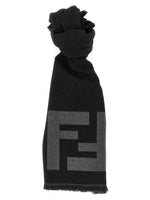 Black Logo  Scarf 1