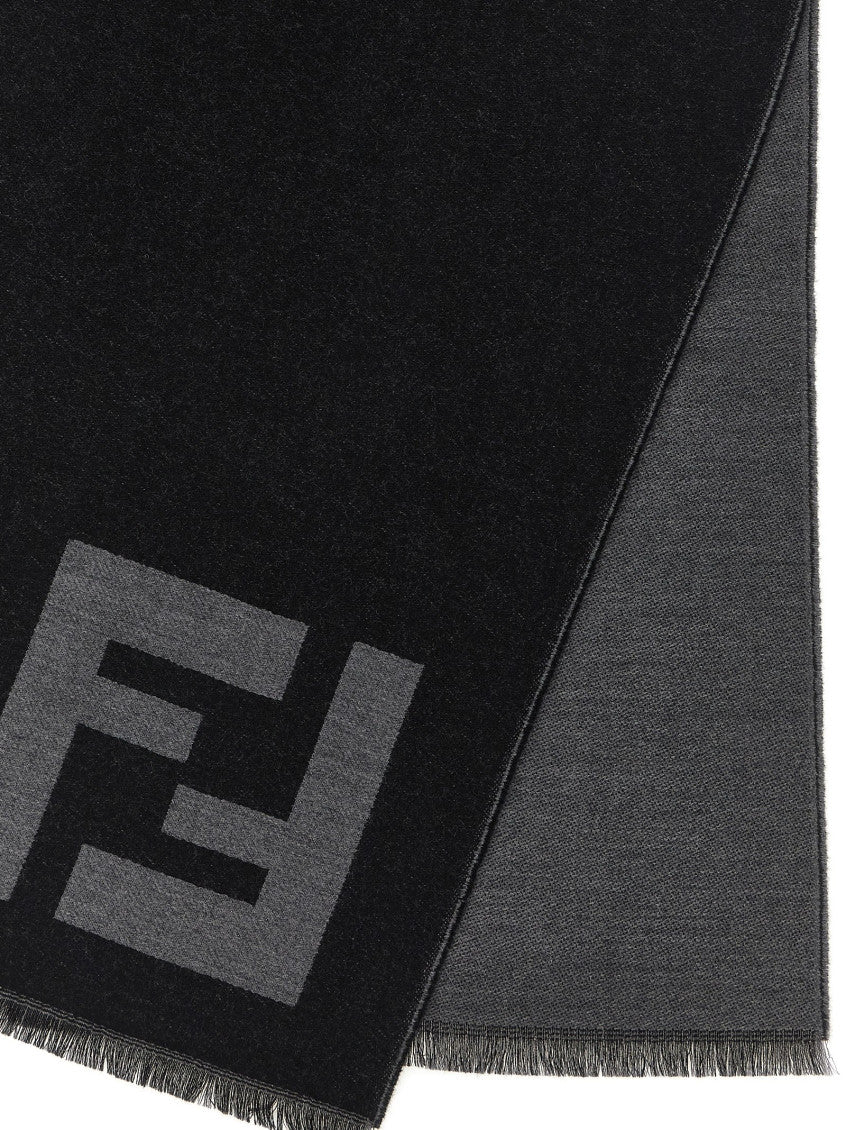 Black Logo  Scarf 3