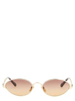 Golden Oval Sunglasses 1