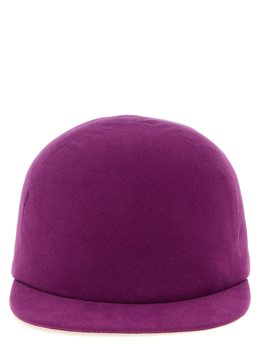 Purple Drill Solid Baseball Hat 1