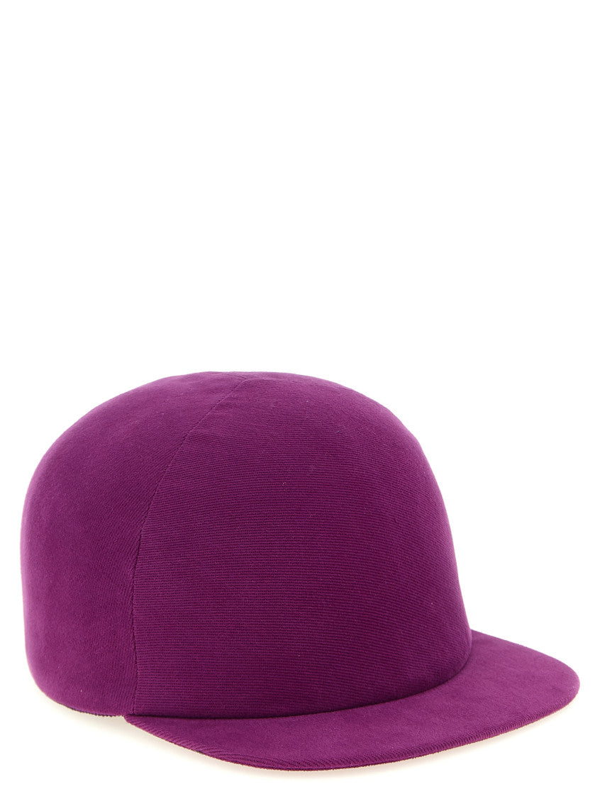 Purple Drill Solid Baseball Hat 2