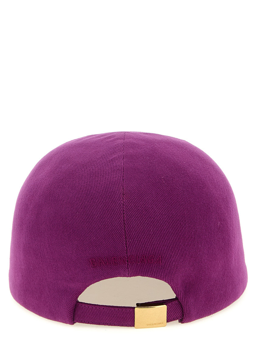 Purple Drill Solid Baseball Hat 3