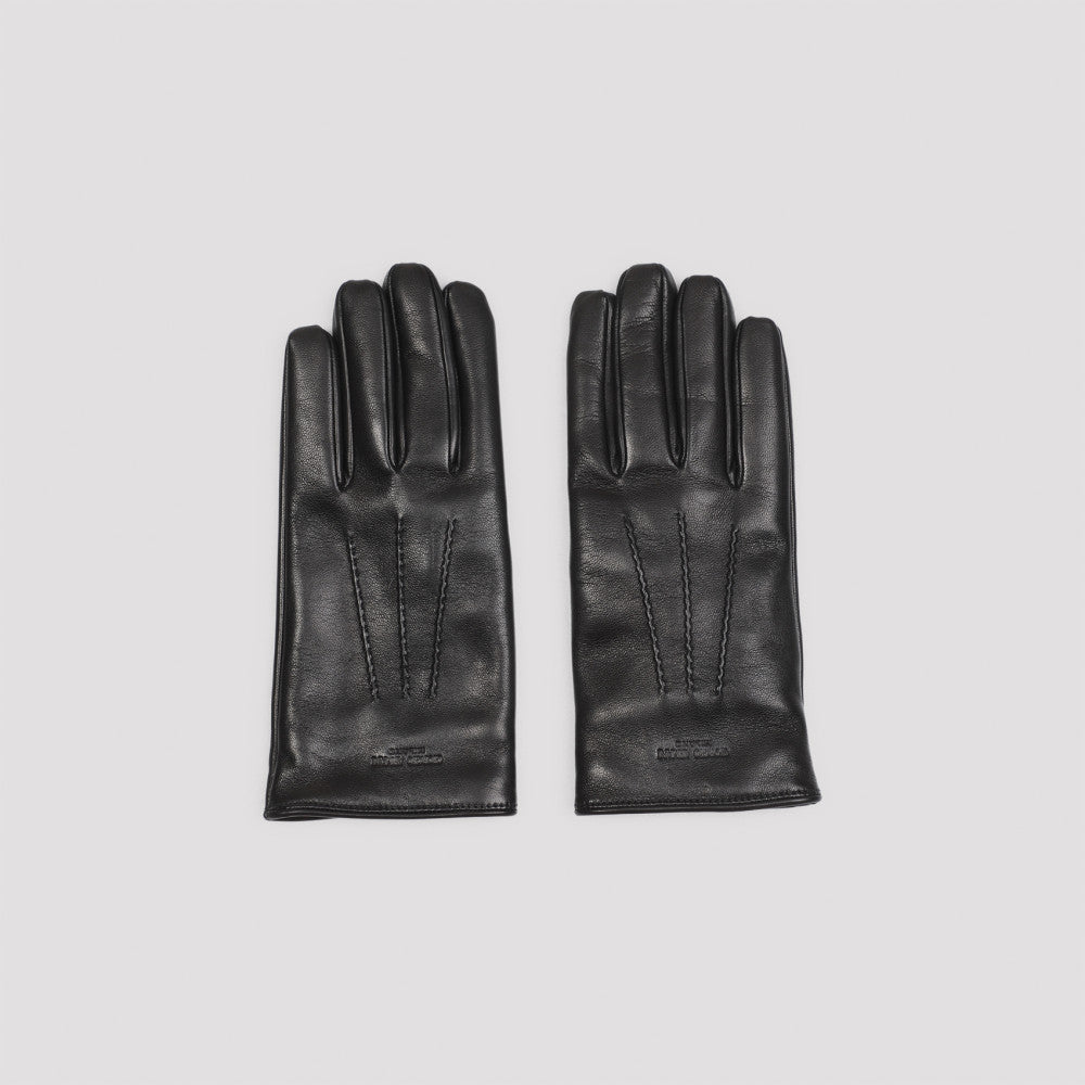 Black Leather Gloves 3