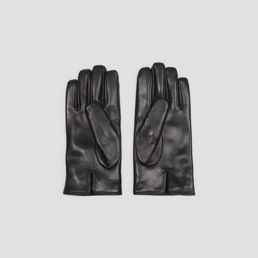 Black Leather Gloves 4
