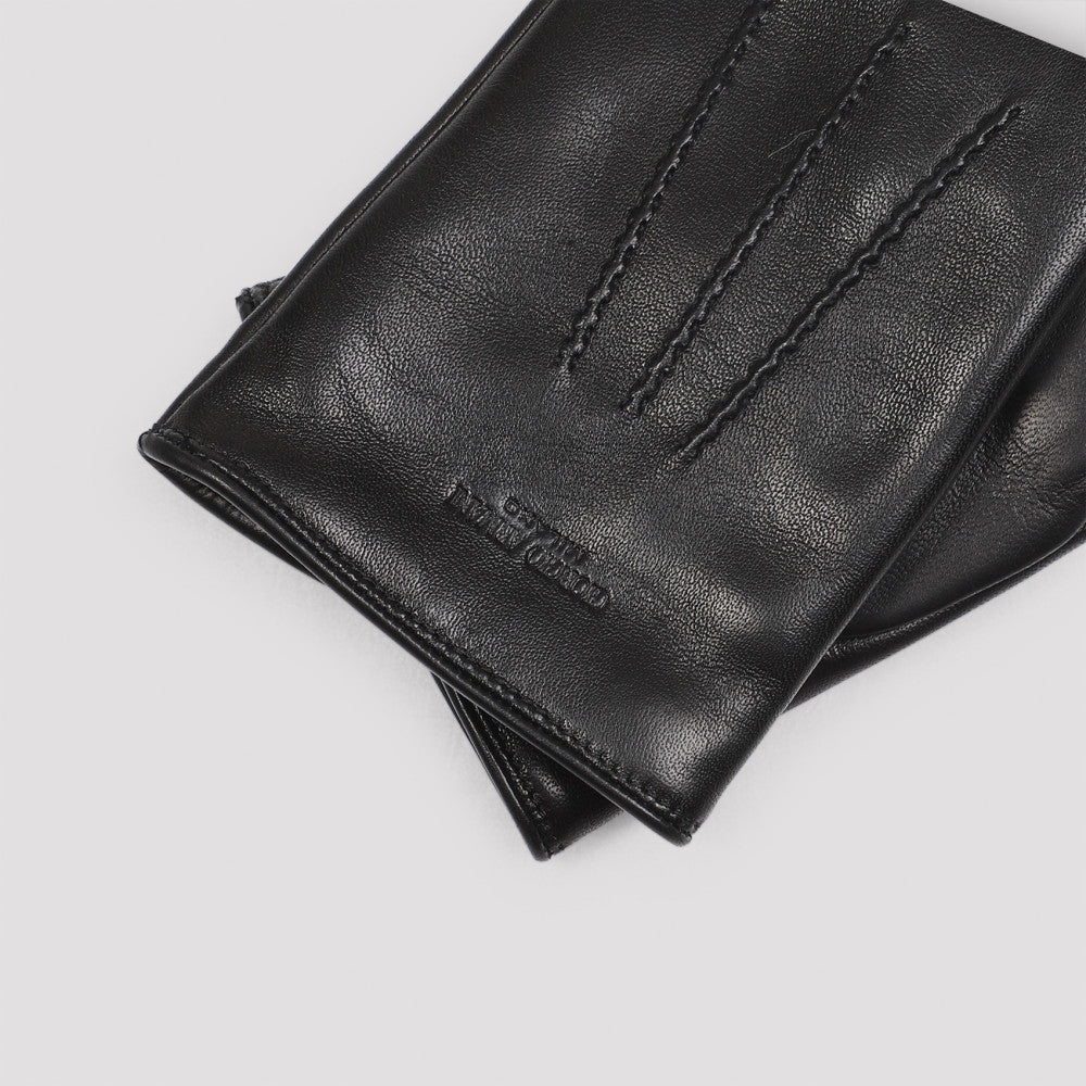 Black Leather Gloves 5