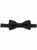 Black Monochrome Papillon Bowtie 1