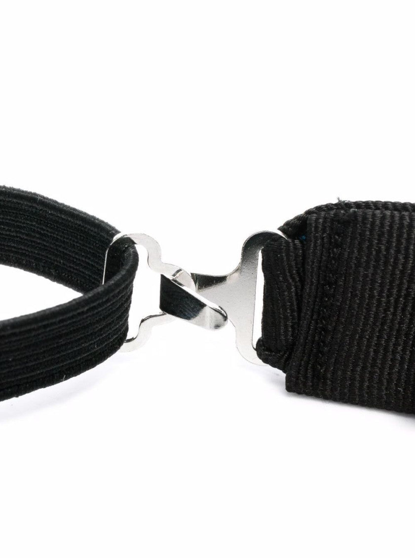 Black Monochrome Papillon Bowtie 3