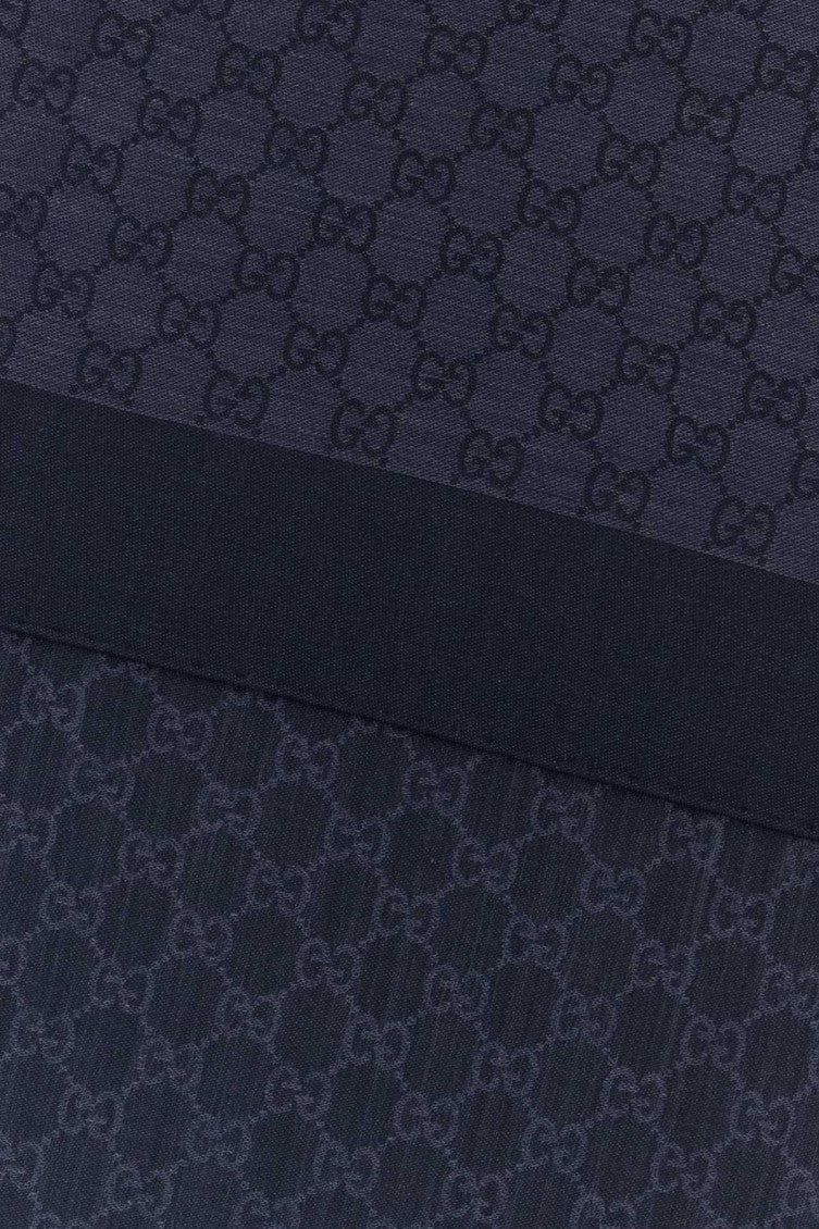 Dark Blue Signature Logo Scarf 2