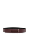 Maroon Solid Belt 1
