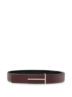 Maroon Solid Belt 1