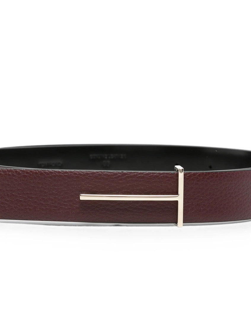 Maroon Solid Belt 2