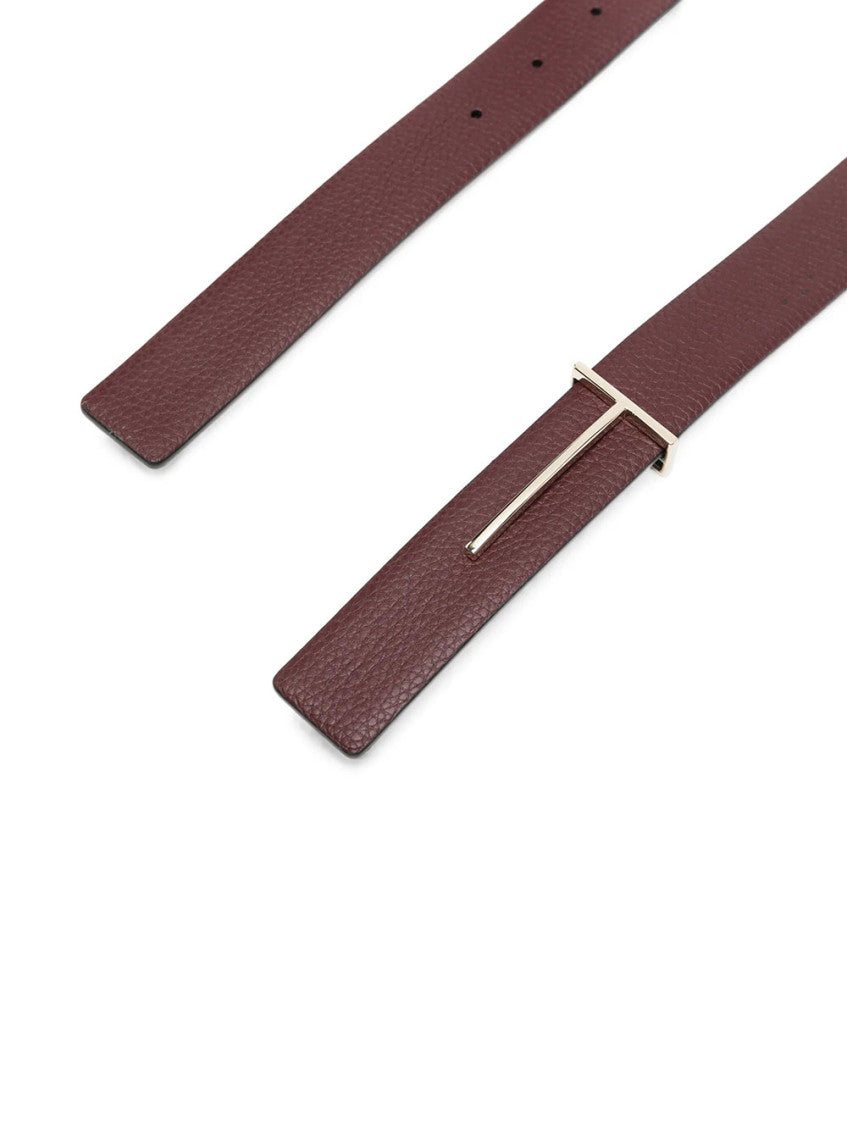 Maroon Solid Belt 3
