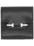 Black Textured Wallet 1