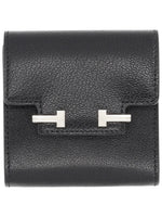 Black Textured Wallet 1