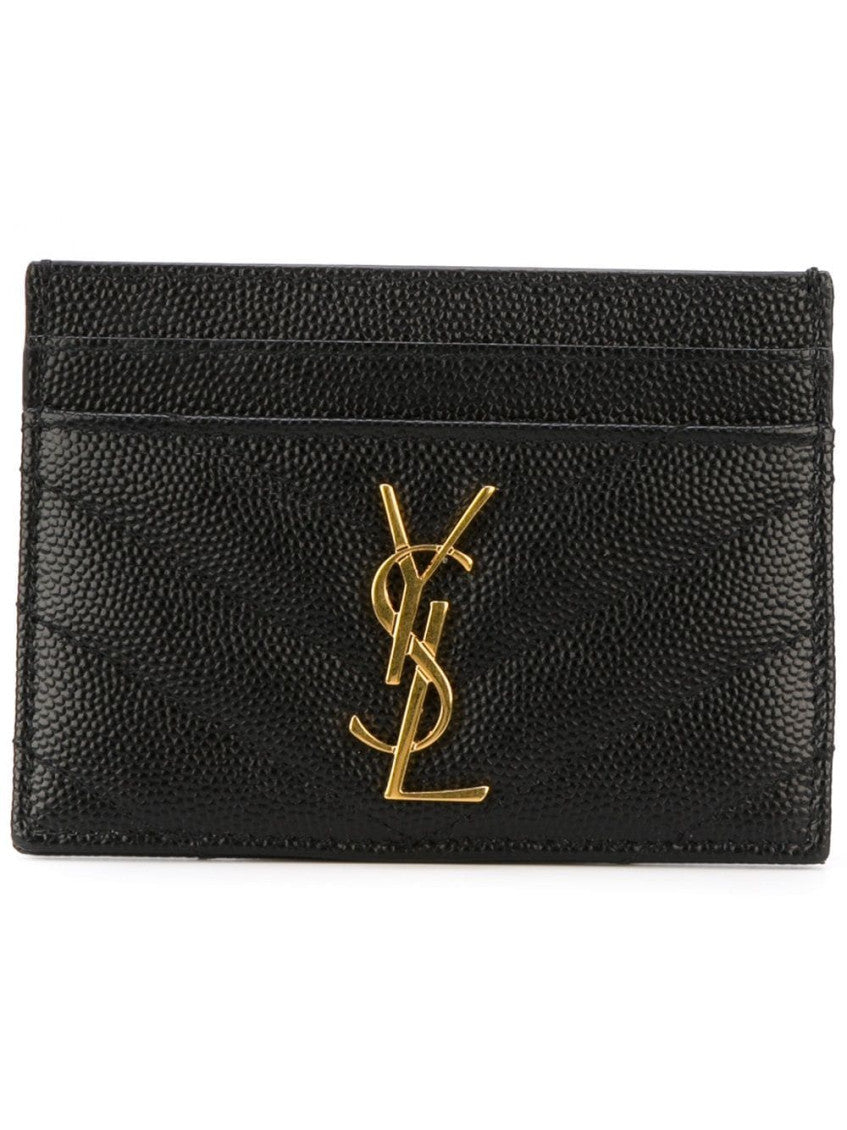 Black Textured Card Holder 1