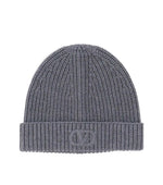 Grey Logo Beanie Hat 1