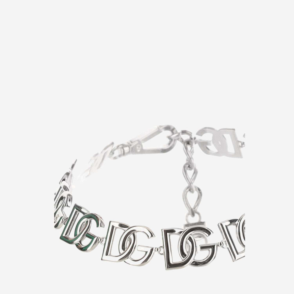 Silver Logo Necklace 4