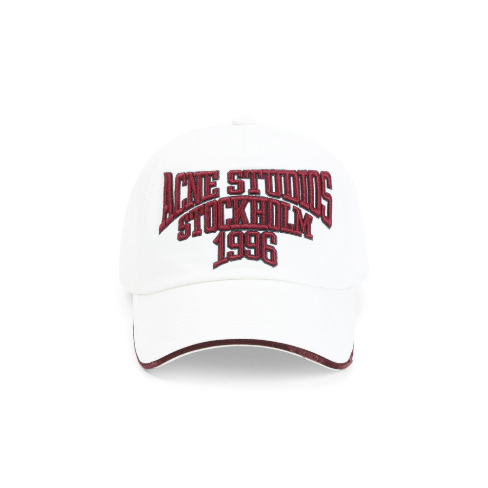 White Logo Baseball Cap 1