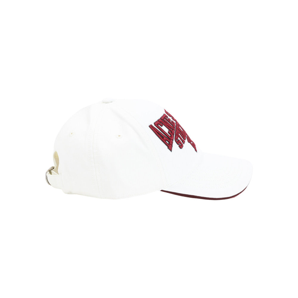 White Logo Baseball Cap 2
