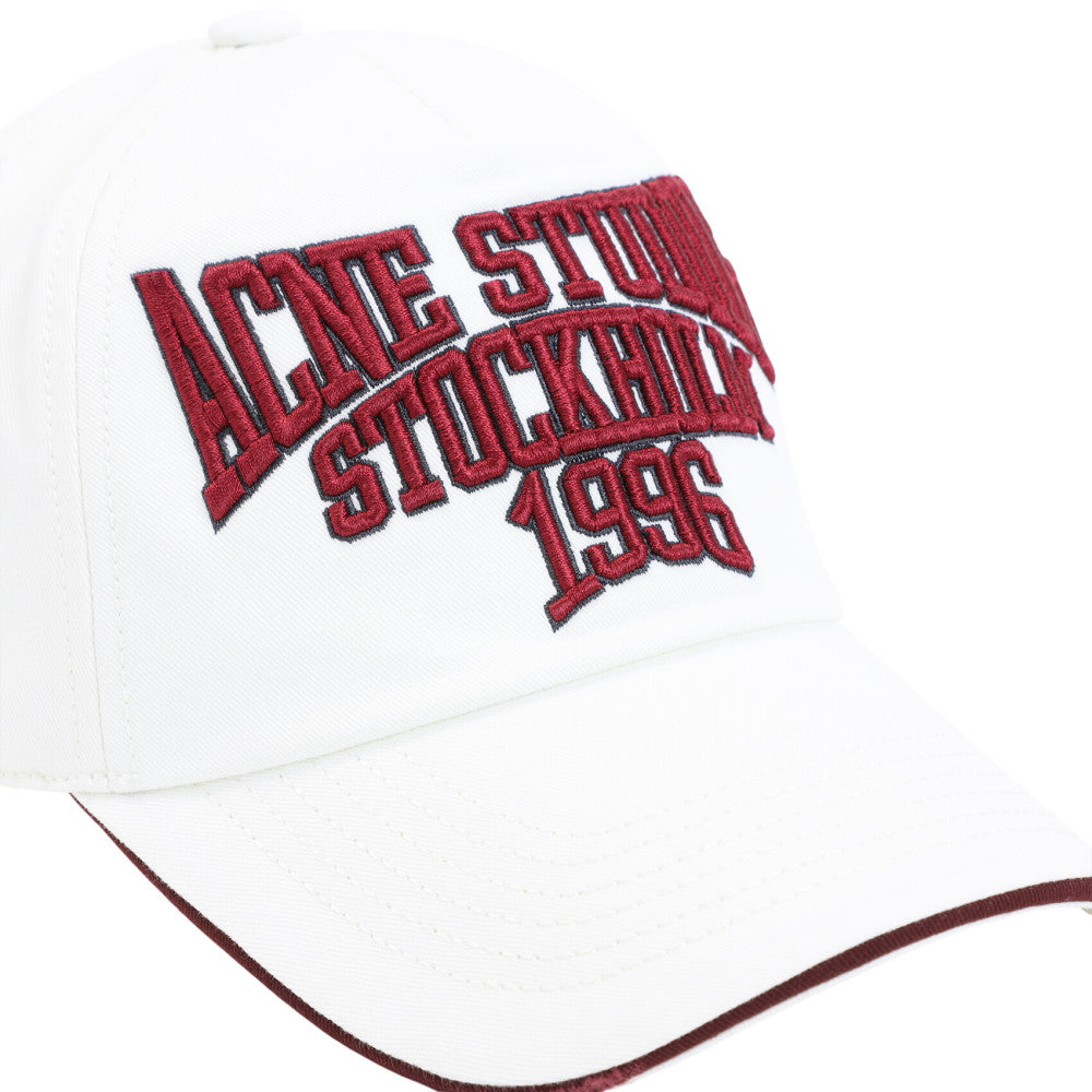 White Logo Baseball Cap 3