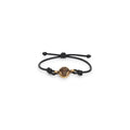 Black Medusa Cord Bracelet 1