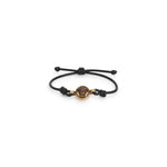 Black Medusa Cord Bracelet 1