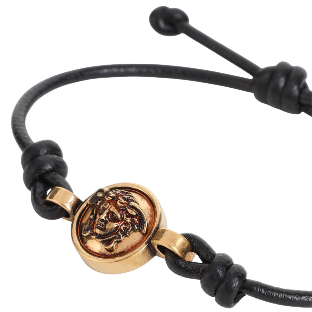 Black Medusa Cord Bracelet 2