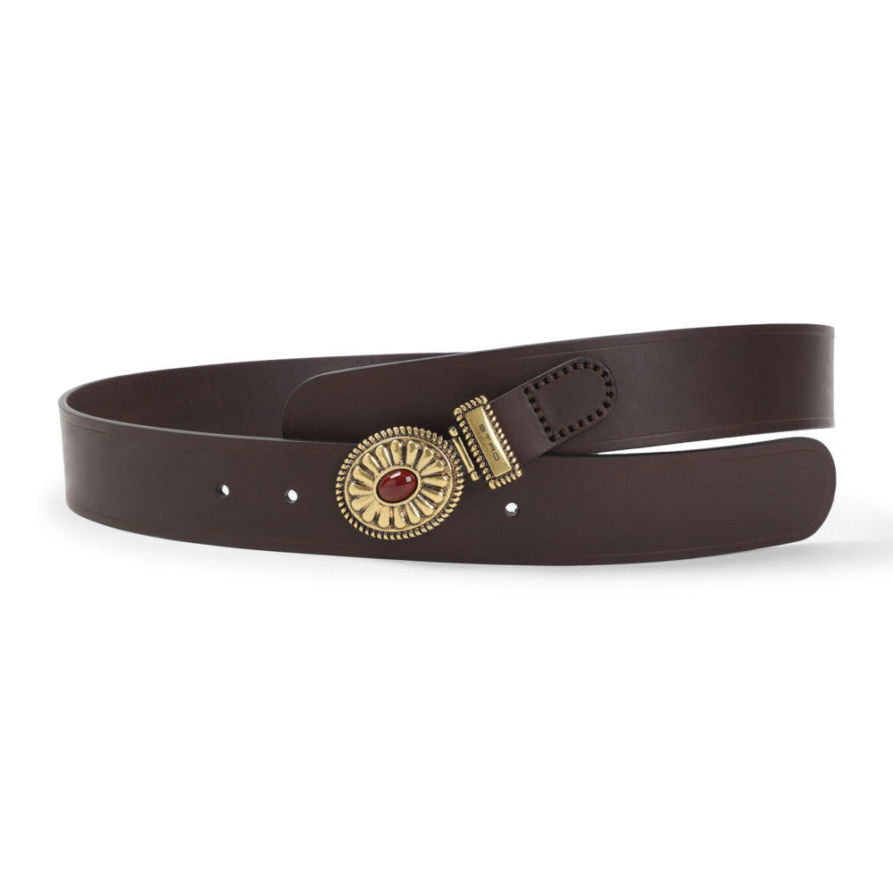 Brown Collection Solid Formal Belt 1