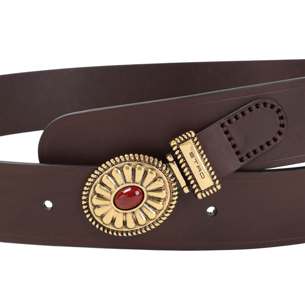 Brown Collection Solid Formal Belt 2