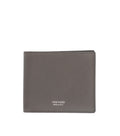 Grey Textured Logo Wallet 1