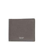 Grey Textured Logo Wallet 1