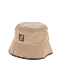 Beige Valentine Logo Bucket Hat 1