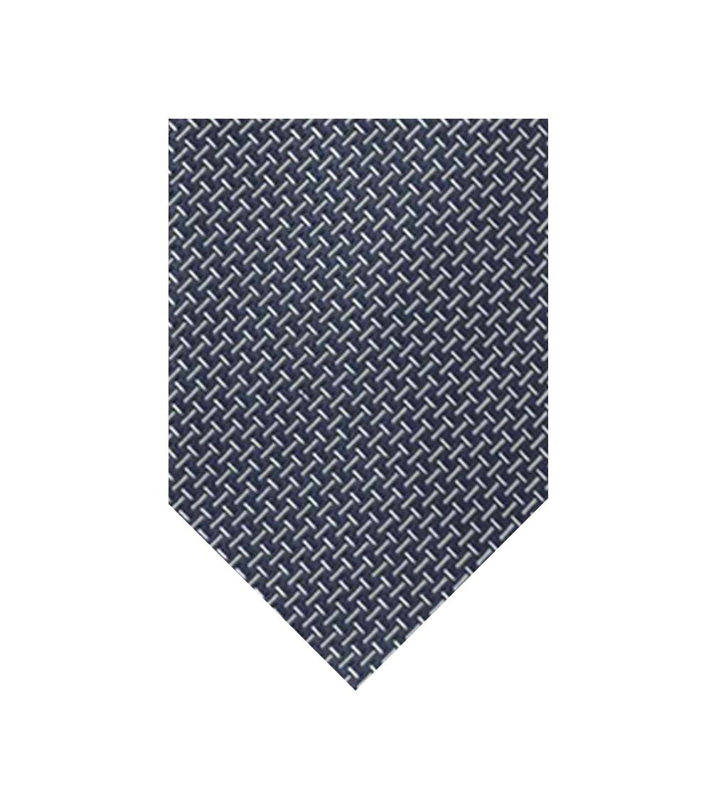 Blue Geometric Print Tie 1