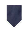 Navy Blue Solid Tie 1