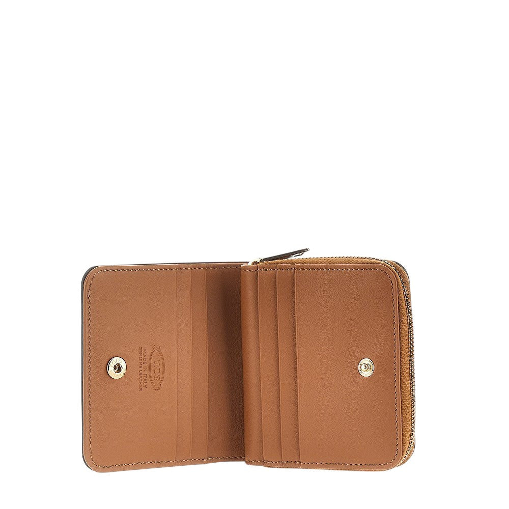 Brown Solid Wallet 3