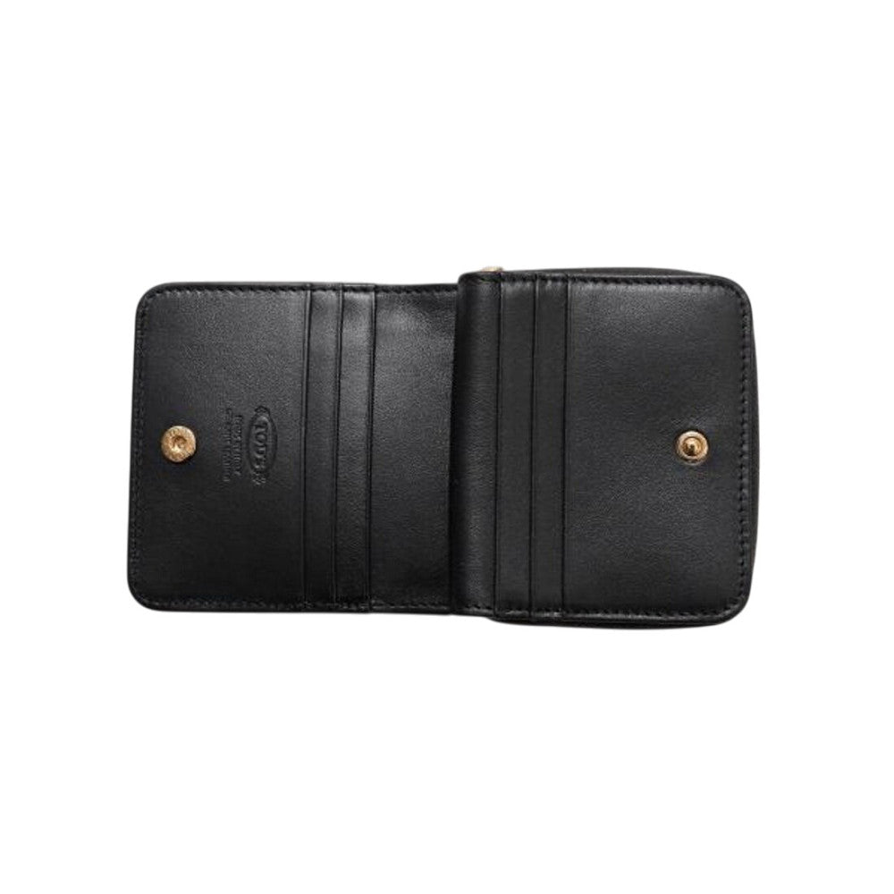 Black Solid Wallet 4
