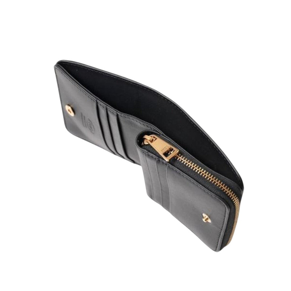 Black Solid Wallet 5