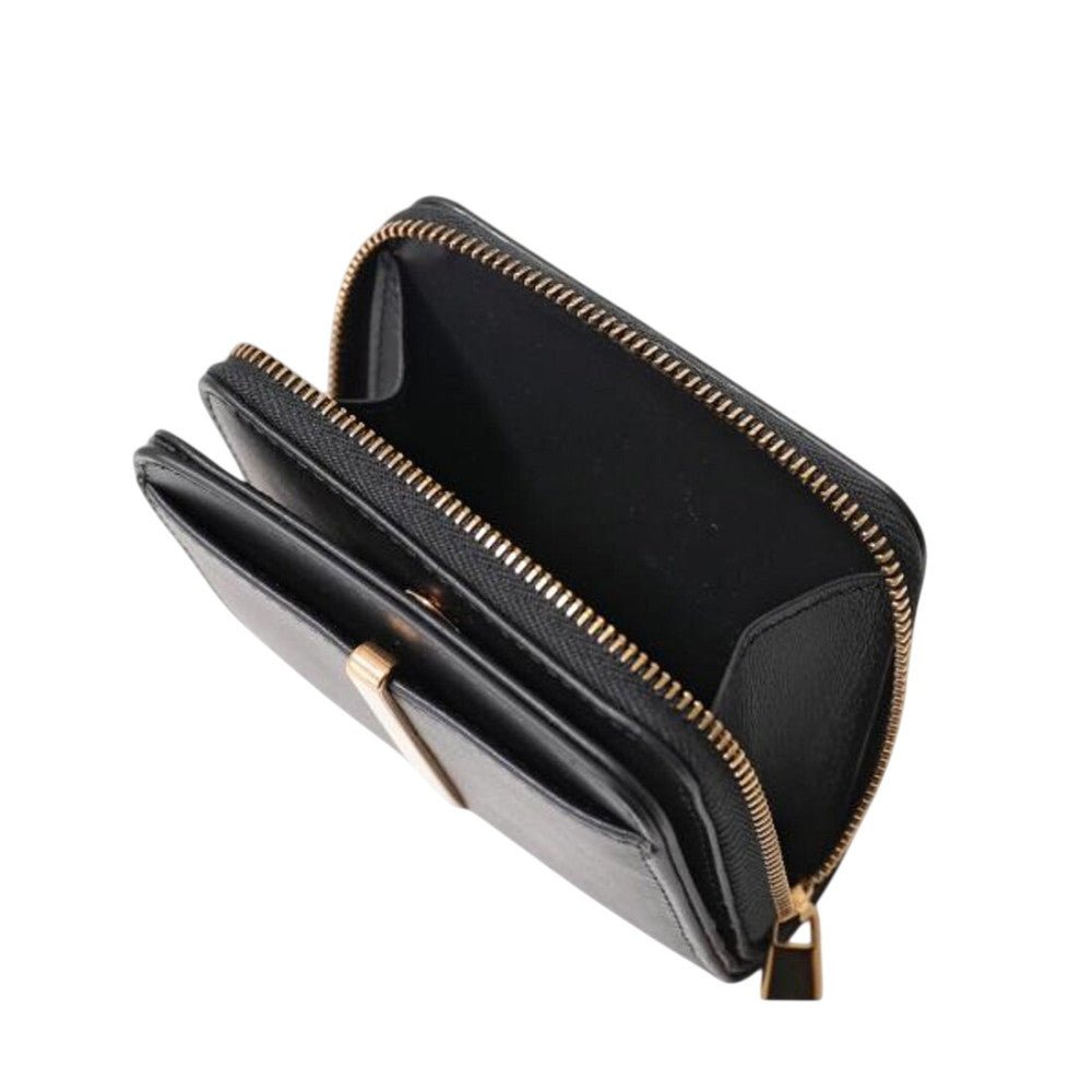 Black Solid Wallet 6